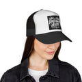 Trucker Cap — "Kings & Knees Ascend" Crown Graphic Mesh Hat