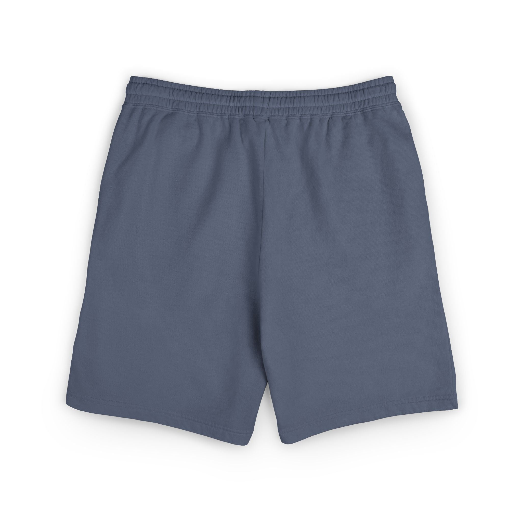 KKA Crown Logo Fleece Sweat Shorts — Garment-Dyed Casual Lounge Shorts