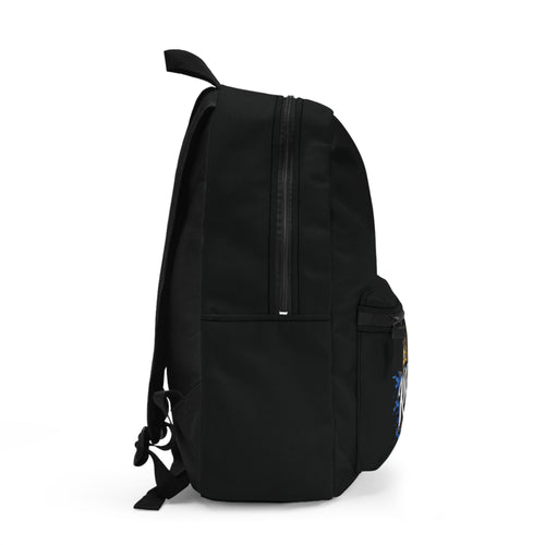 Kings & Kweens Ascend Backpack — Bold Crown Graphic School & Travel Bag