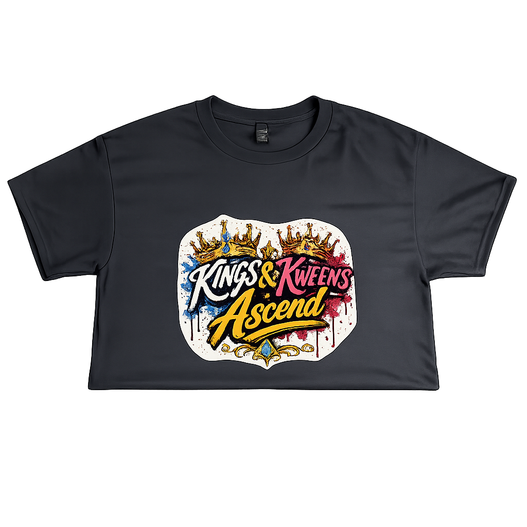 Kings & Kweens Ascend Signature Logo Tee – Classic Black