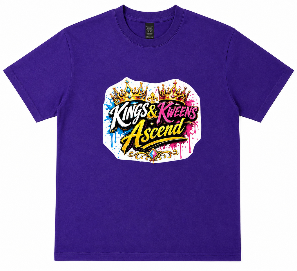 Kids Royal Ascend Graphic Tee – Purple
