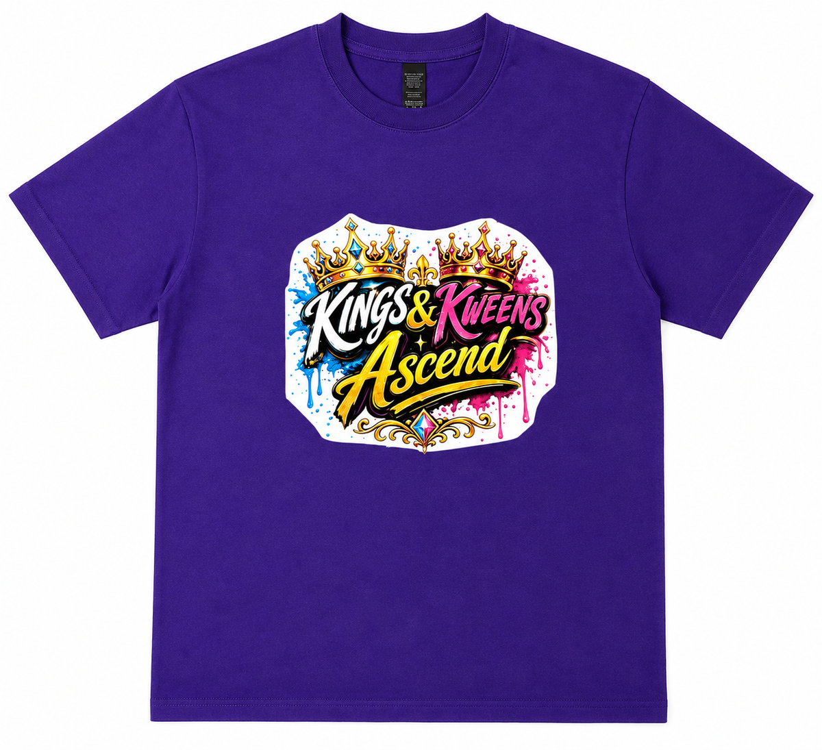 Kids Royal Ascend Graphic Tee – Purple