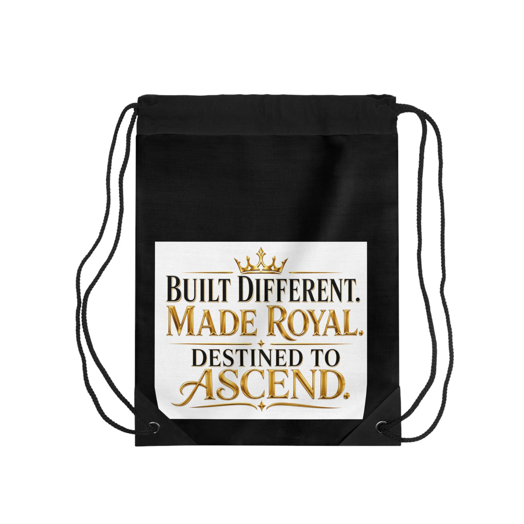 Royal Ascend Drawstring Bag — "Built Different. Made Royal. Destined to Ascend."