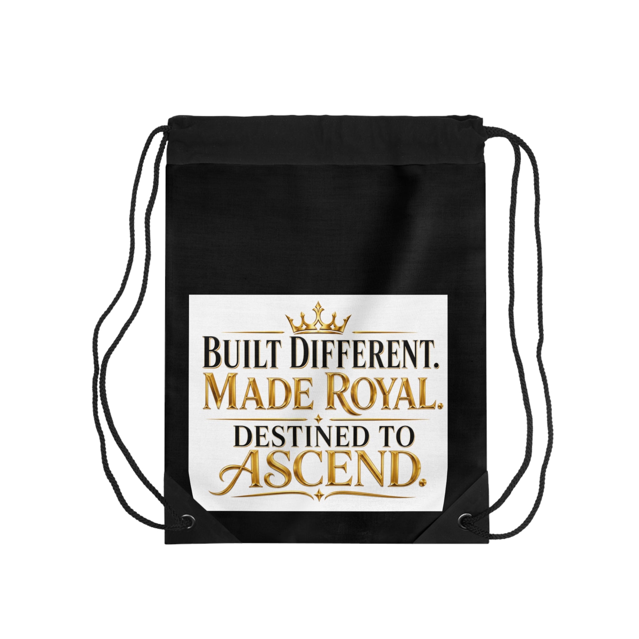 Royal Ascend Drawstring Bag — "Built Different. Made Royal. Destined to Ascend."