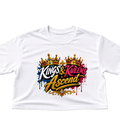 Kings & Kweens Ascend Signature Logo Tee – Classic White