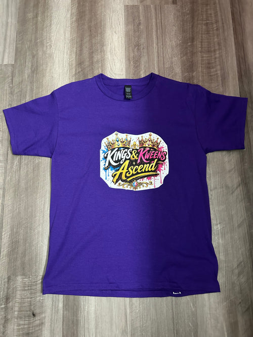 Kids Royal Ascend Graphic Tee – Purple