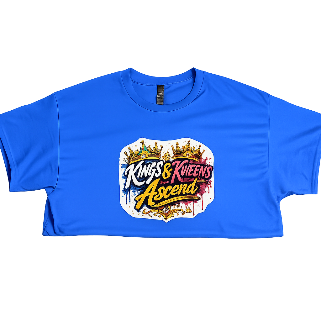 Kings & Kweens Ascend Signature Logo Tee – Royal Blue