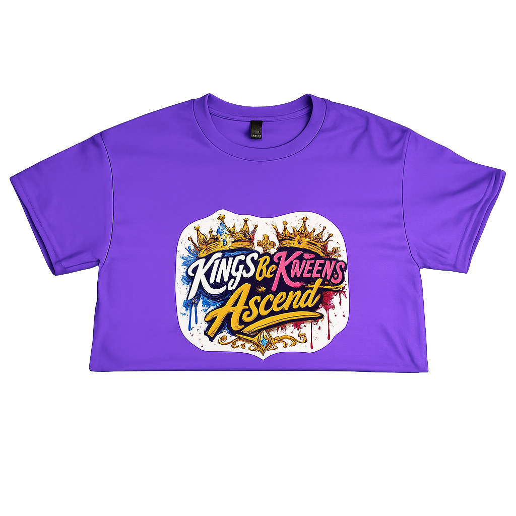 Kings & Kweens Ascend Signature Logo Tee – Royal Purple
